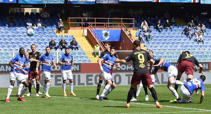 Sampdoria-Salernitana