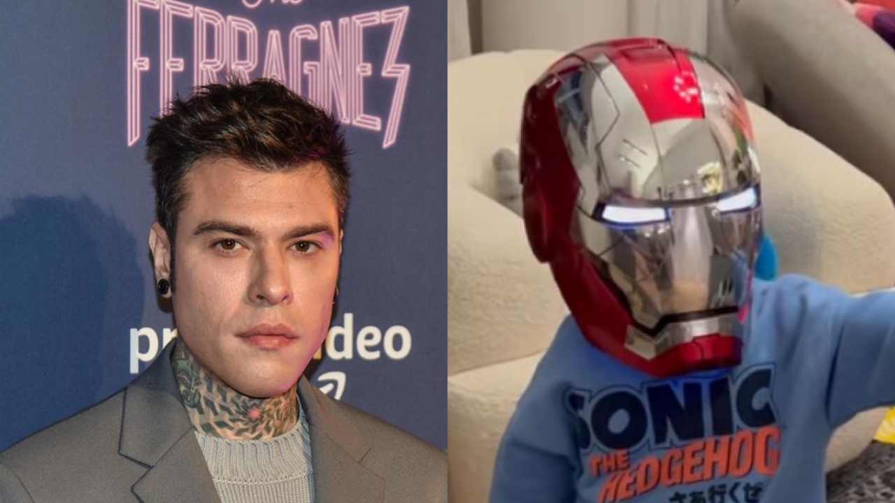 Fedez casco Marvel