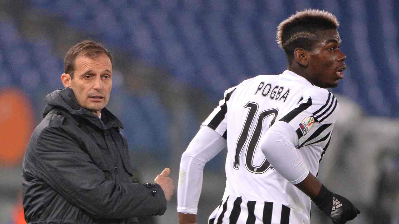 Allegri e Pogba