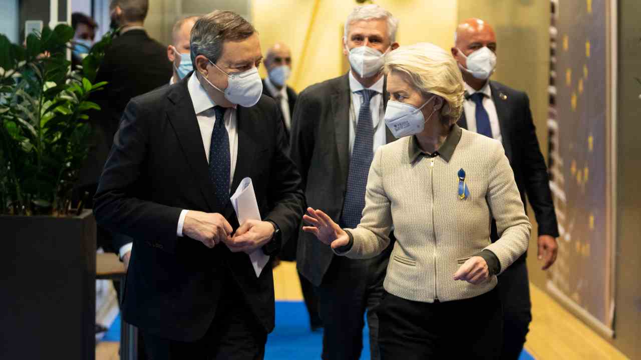 Draghi von der Leyen