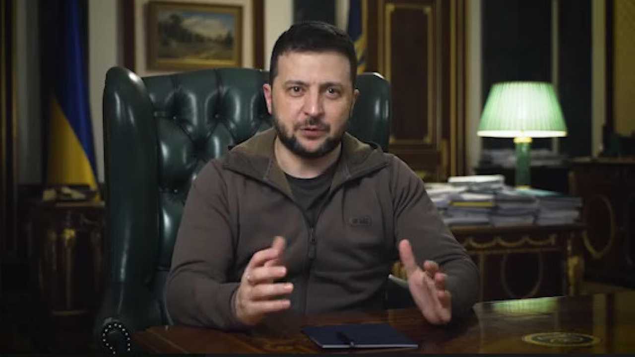 Zelensky valore felpa pile