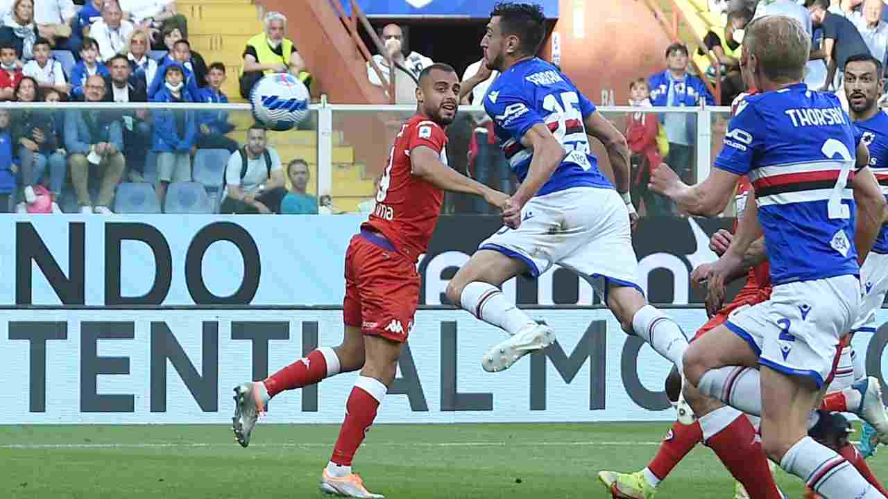 Serie A, Samp-Fiorentina valida per la 37ma di A