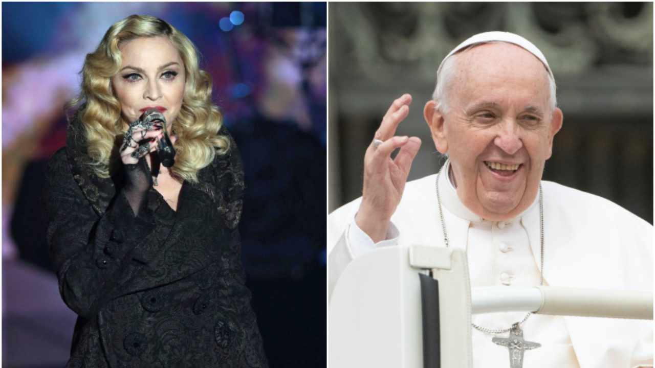 Madonna incontro Papa