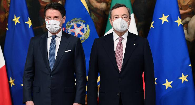 Conte e Draghi