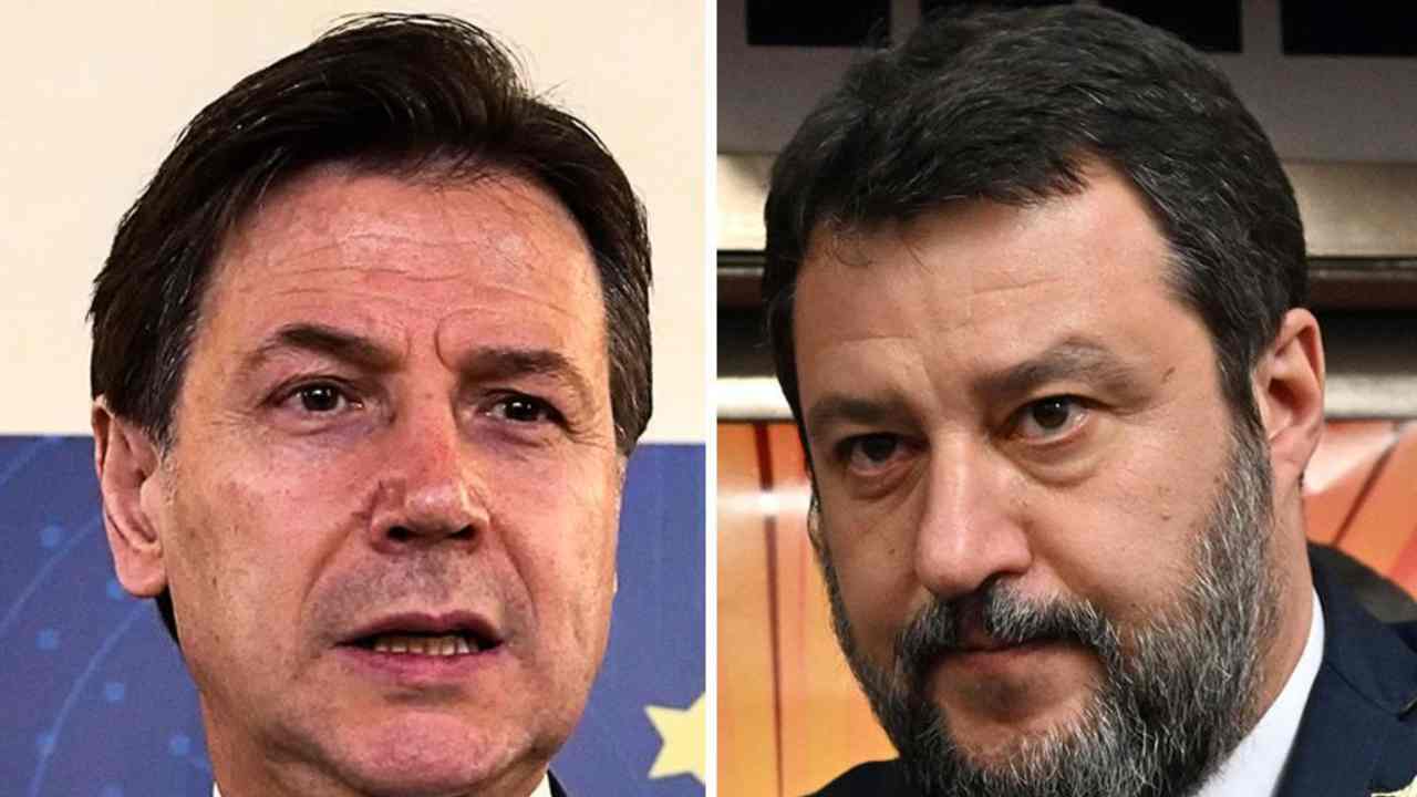 Conte e Salvini male nei sondaggi politici