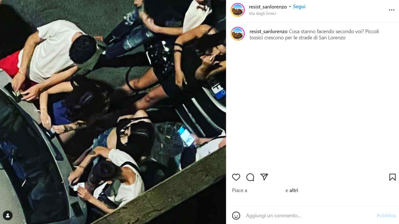 Cocaina parcheggiata sull'auto a San lorenzo