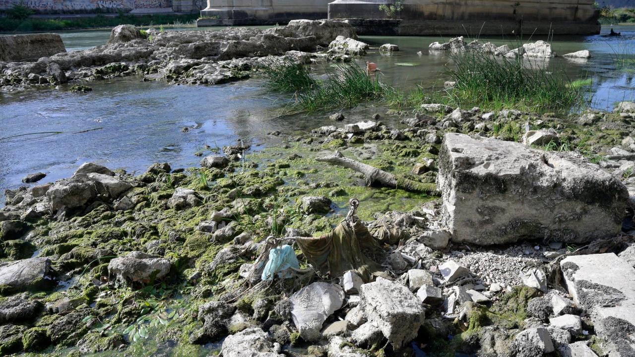 Tevere siccità