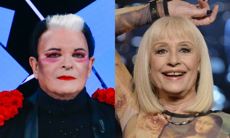 Raffaella Carrà e Cristiano Malgioglio