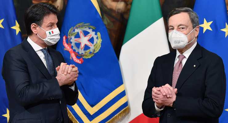 Conte e Draghi