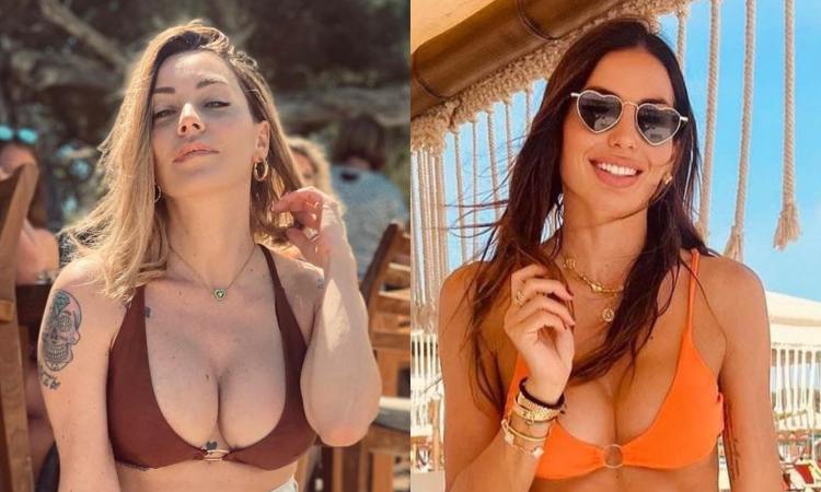 Karina Cascella e Elisabetta Gregoraci (Instagram)