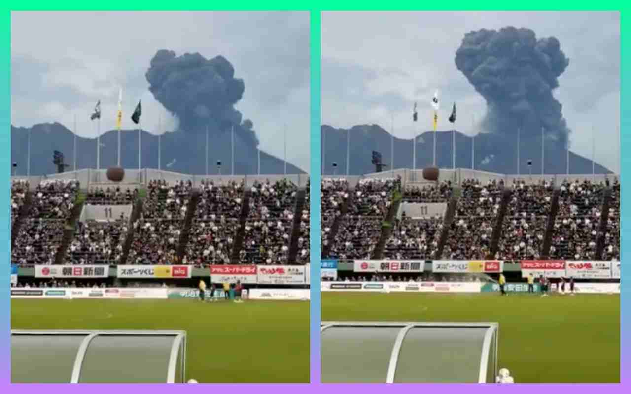 Vulcano Giappone partita