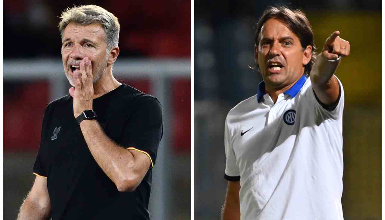 Baroni e Inzaghi Lecce Inter