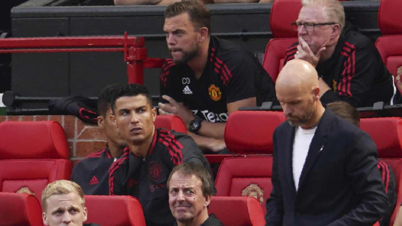 Ronaldo e ten Hag, il loro rapporto non è dei migliori