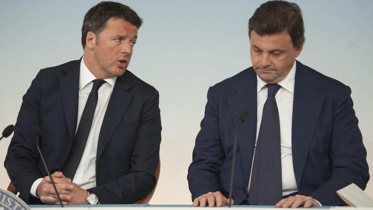 Renzi e Calenda a colloquio