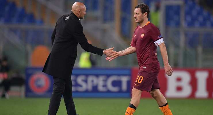 Spalletti e Totti