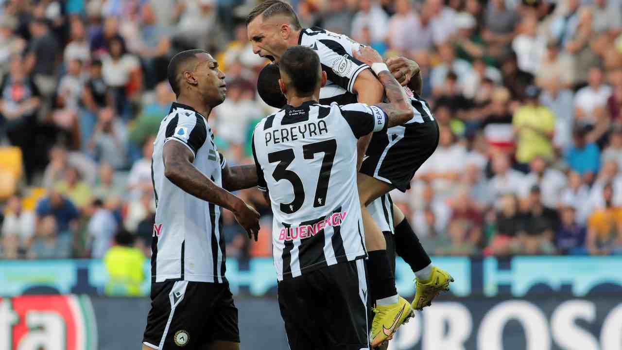 Serie A, Udinese-Fiorentina