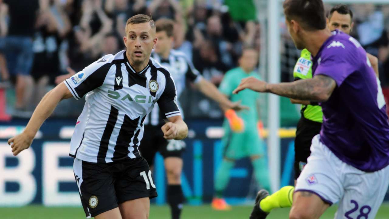 Serie A, Udinese-Fiorentina