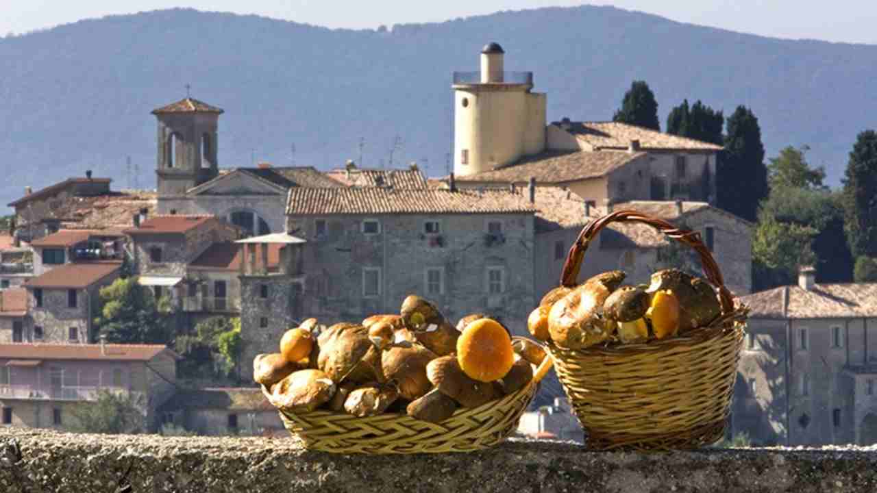 Casaprota, fettuccine ai funghi porcini