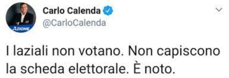 il tweet