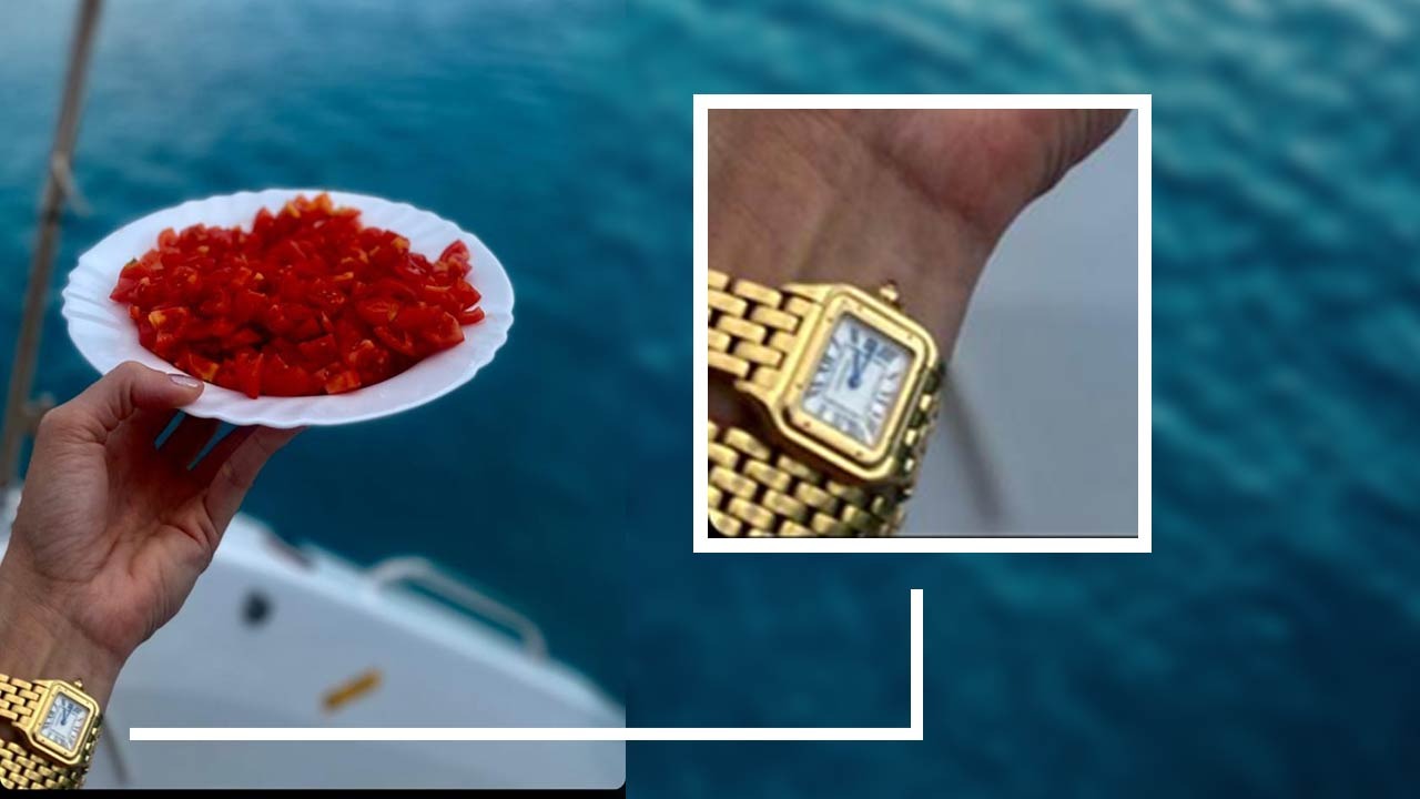 L'orologio sfoggiato da Ilary Blasi, il legame con Totti, oppure...