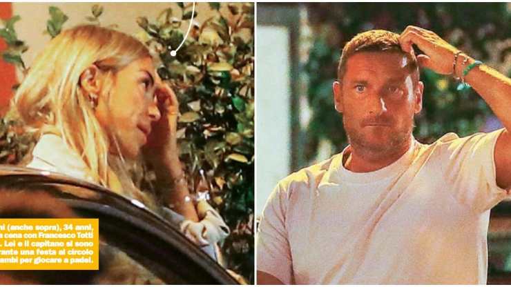 Francesco Totti e Noemi Bocchi - Dal settimanale Chi