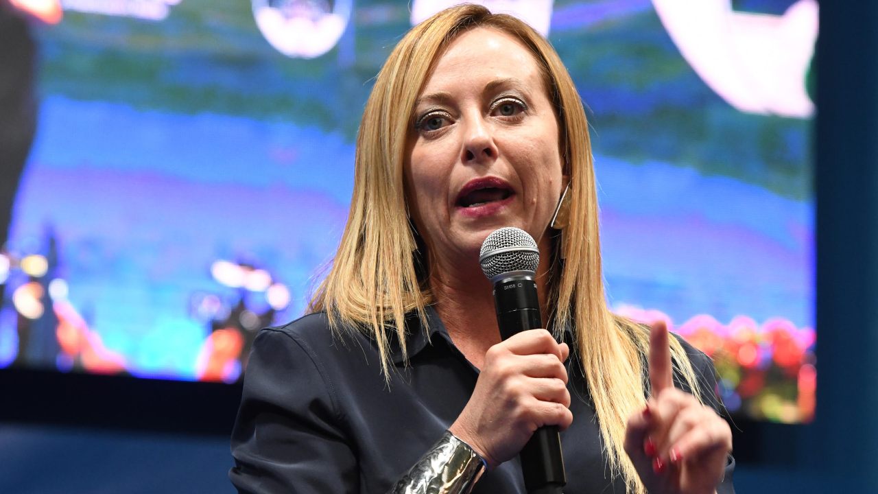 Giorgia Meloni minacciata insieme al suo partito