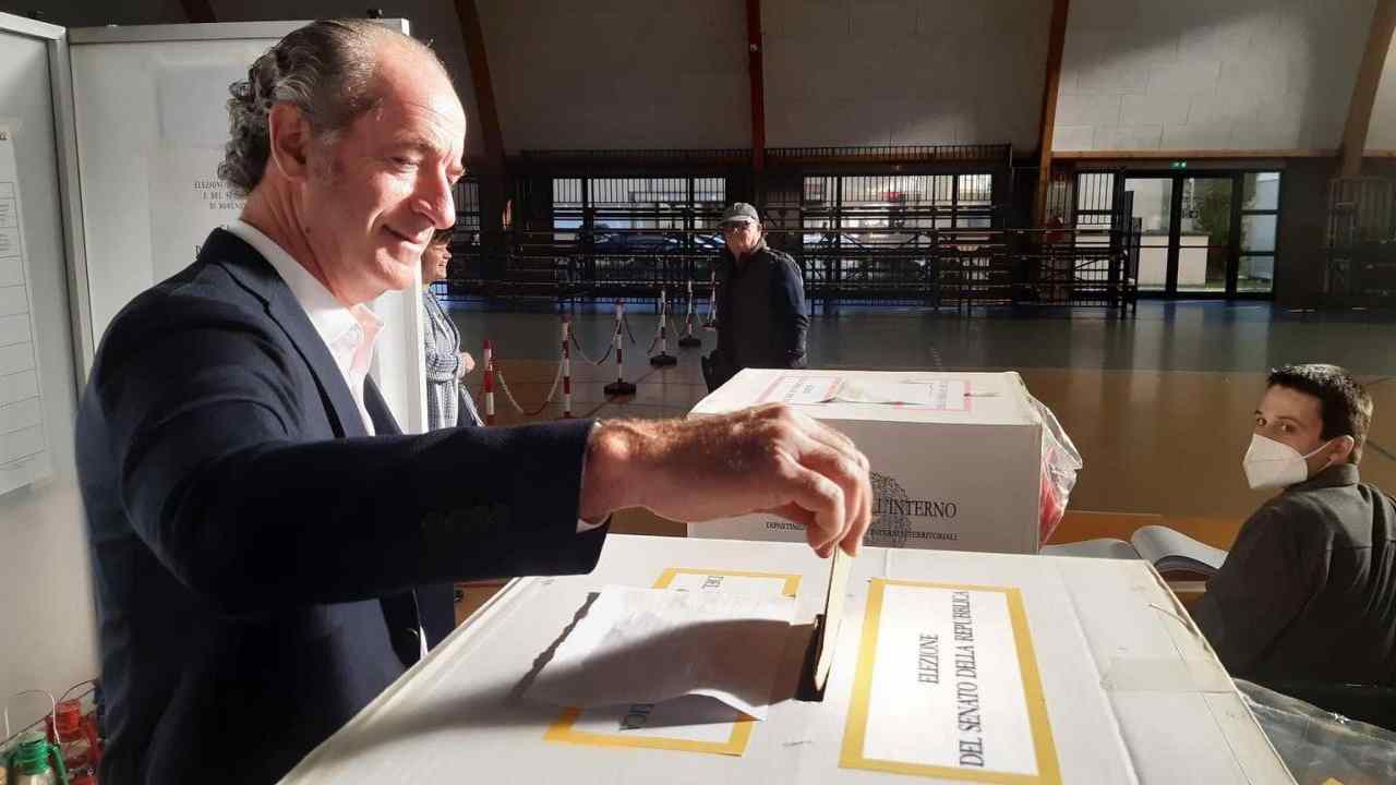 Anche Zaia al voto 