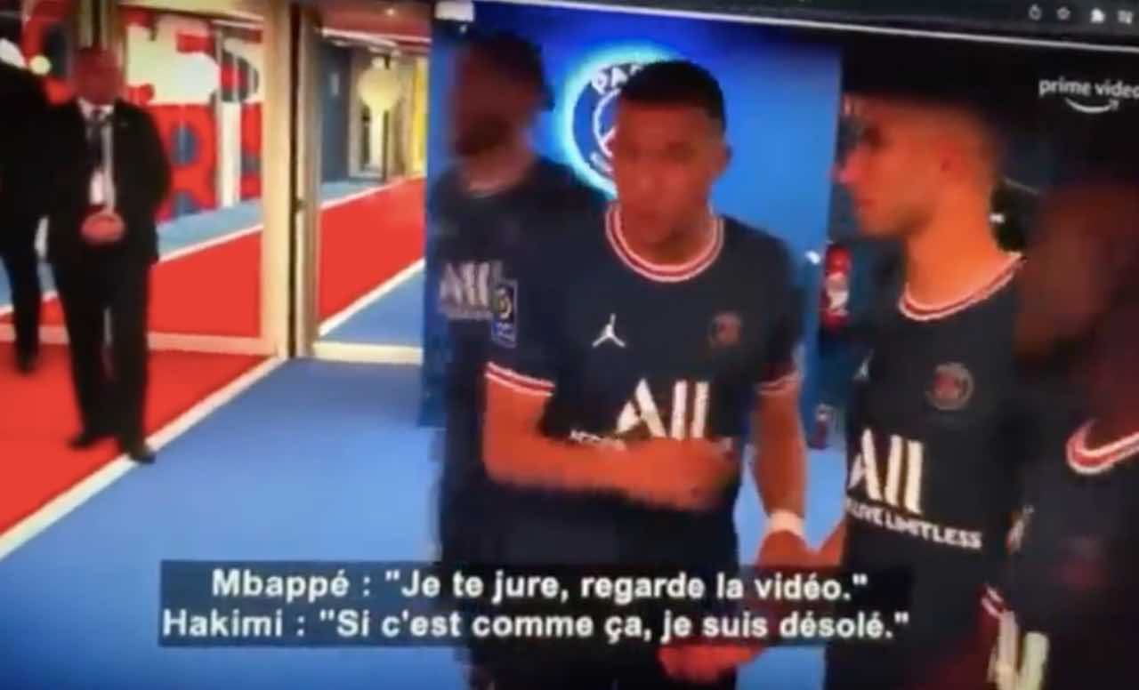 Mbappé Hakimi 