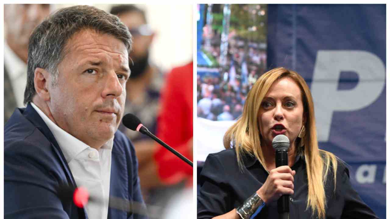 Renzi e Meloni