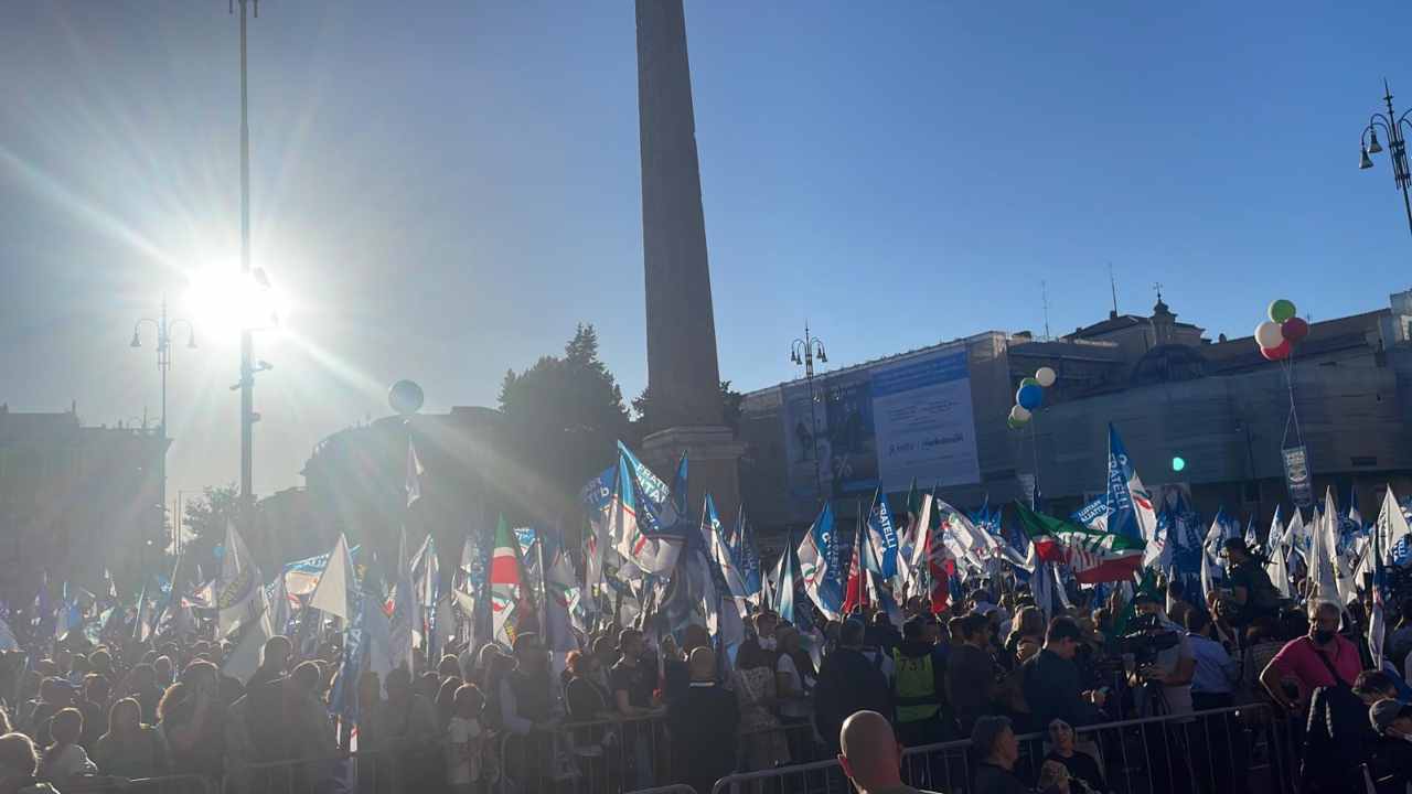 la manifestazione