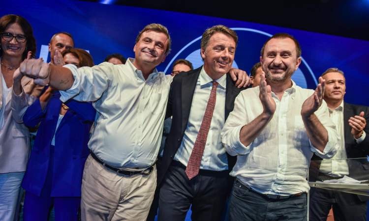 renzi calenda