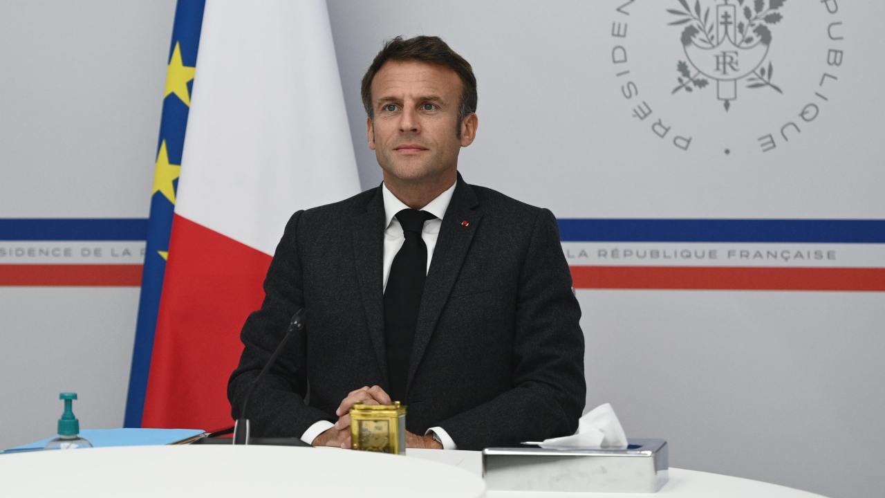 Il video ringraziamento dell'Ucraina per la Francia di Macron