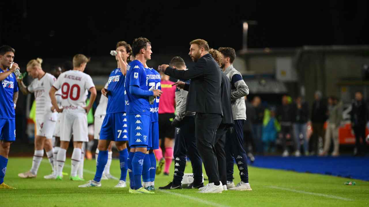 Empoli-Milan, polemiche durante il match