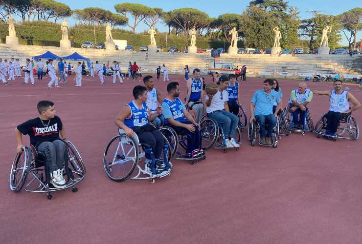 Andrea Perroni Lazio Basket in carrozzina