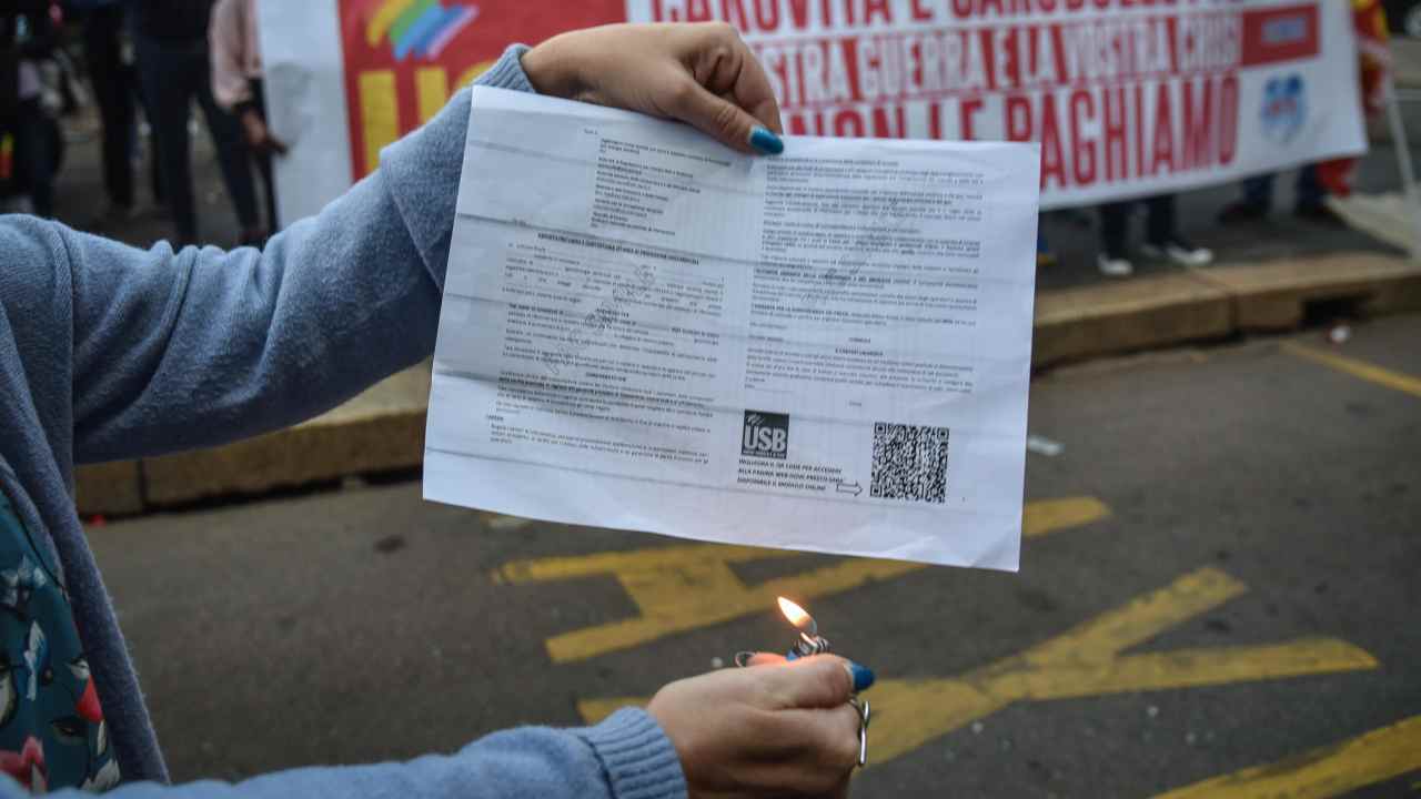 La protesta