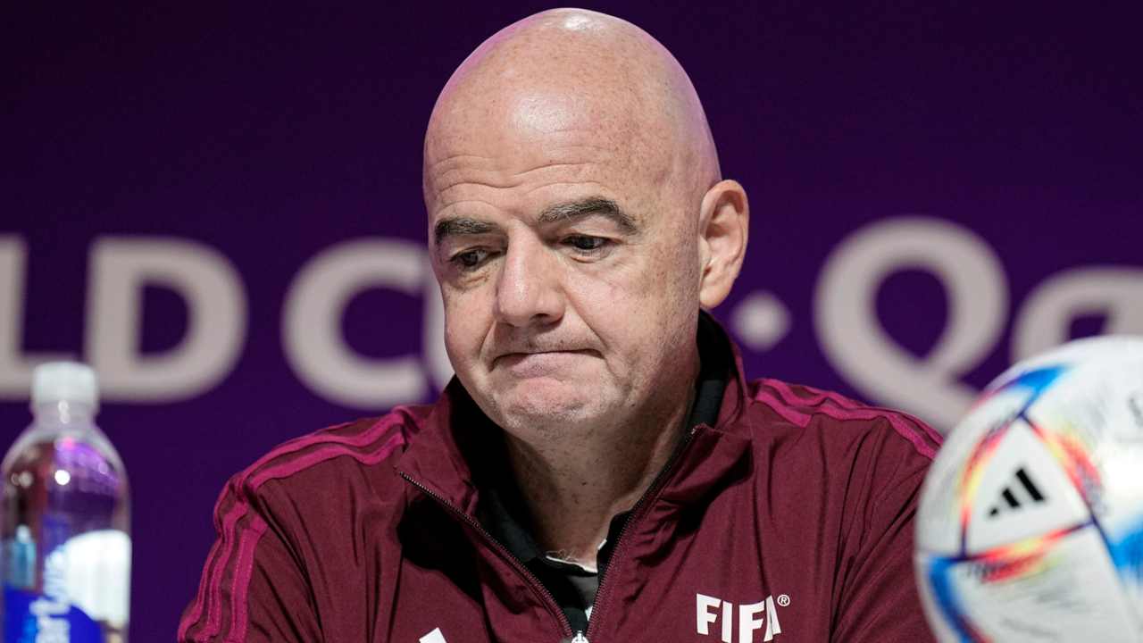 Gianni Infantino parla alla vigilia dell'inizio del Mondiale