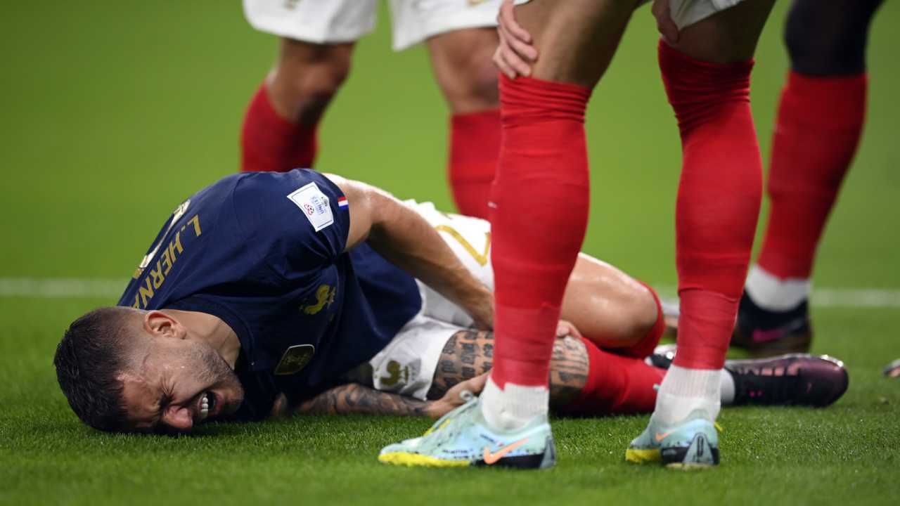 Mondiale finito per Lucas Hernandez