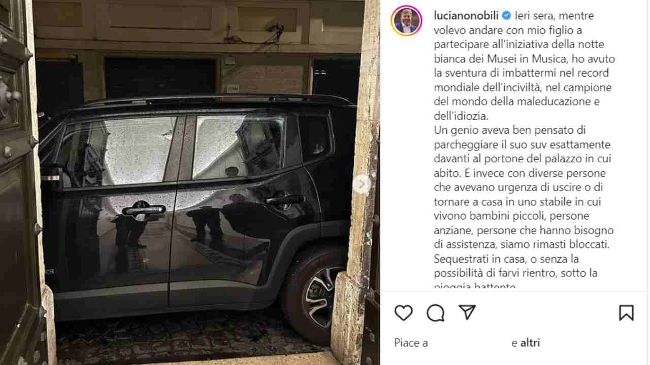 Disavventura per Luciano Nobili