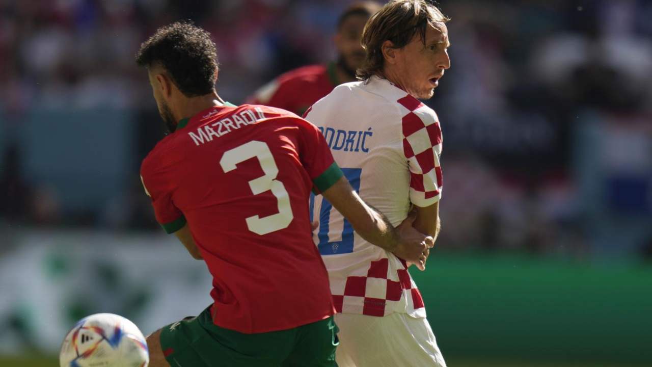 Marocco-Croazia, prima gara del gruppo 'F'