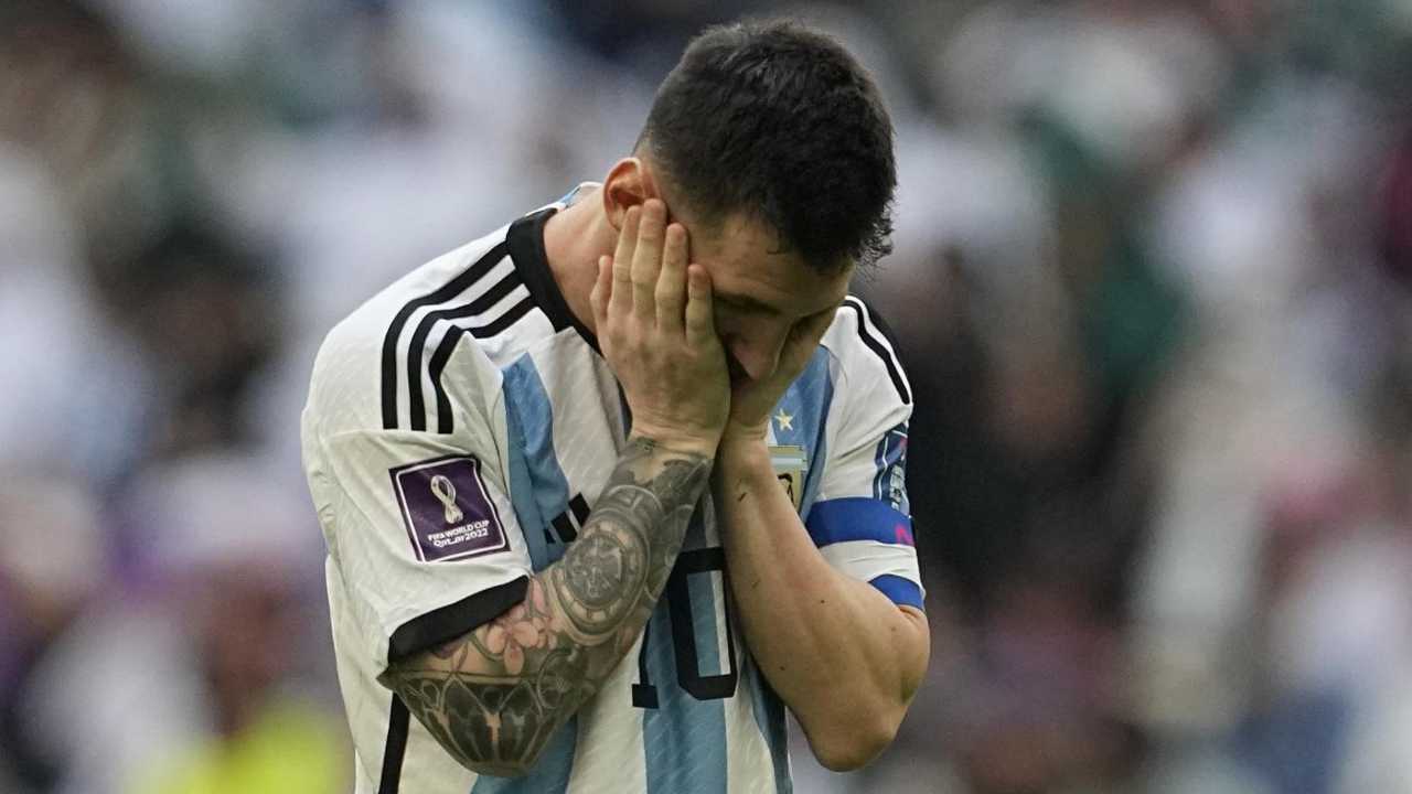 Figuraccia Argentina, sconfitta contro l'Arabia Saudita