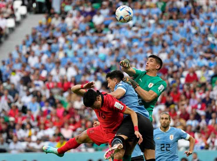 Tabellino Uruguay-Corea