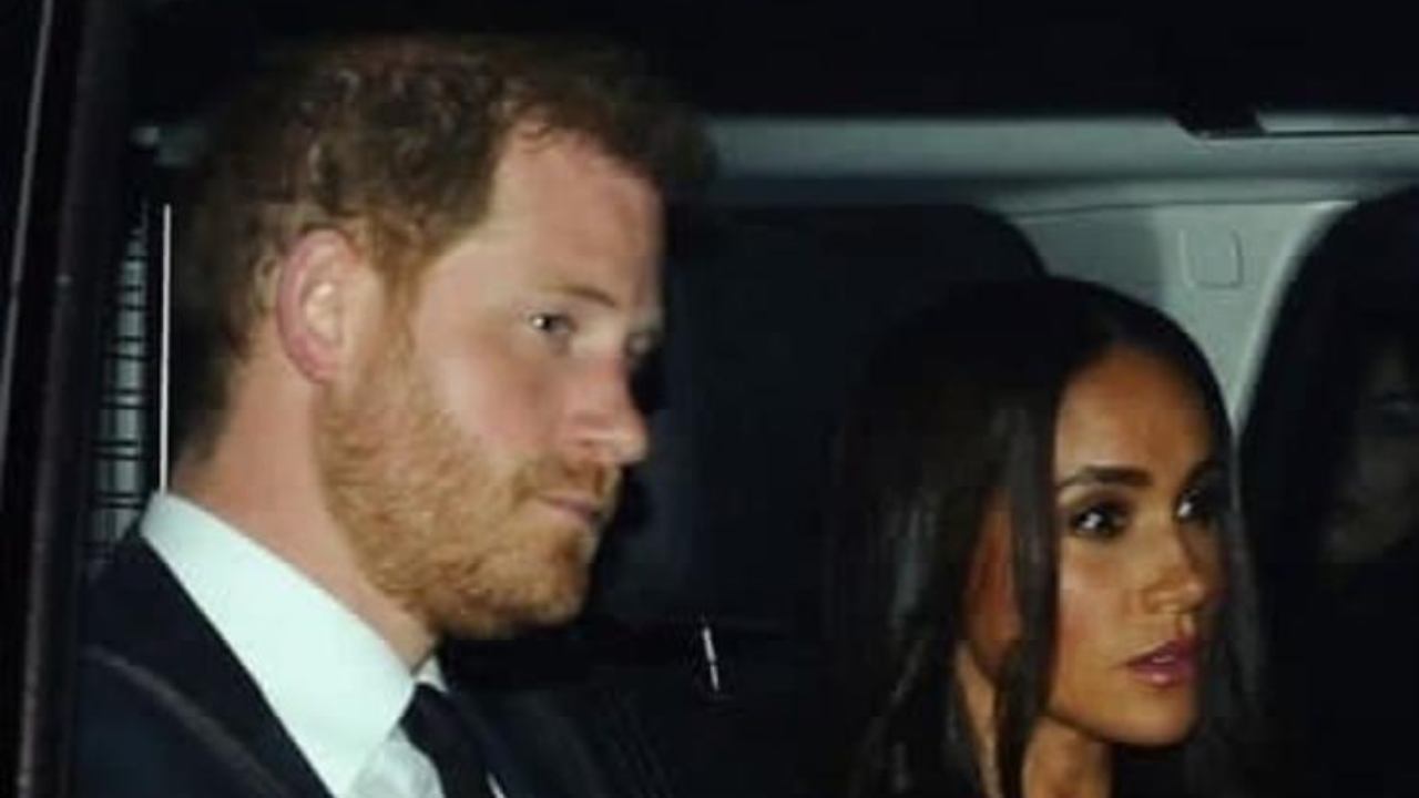 Harry e Meghan lite al ristorante