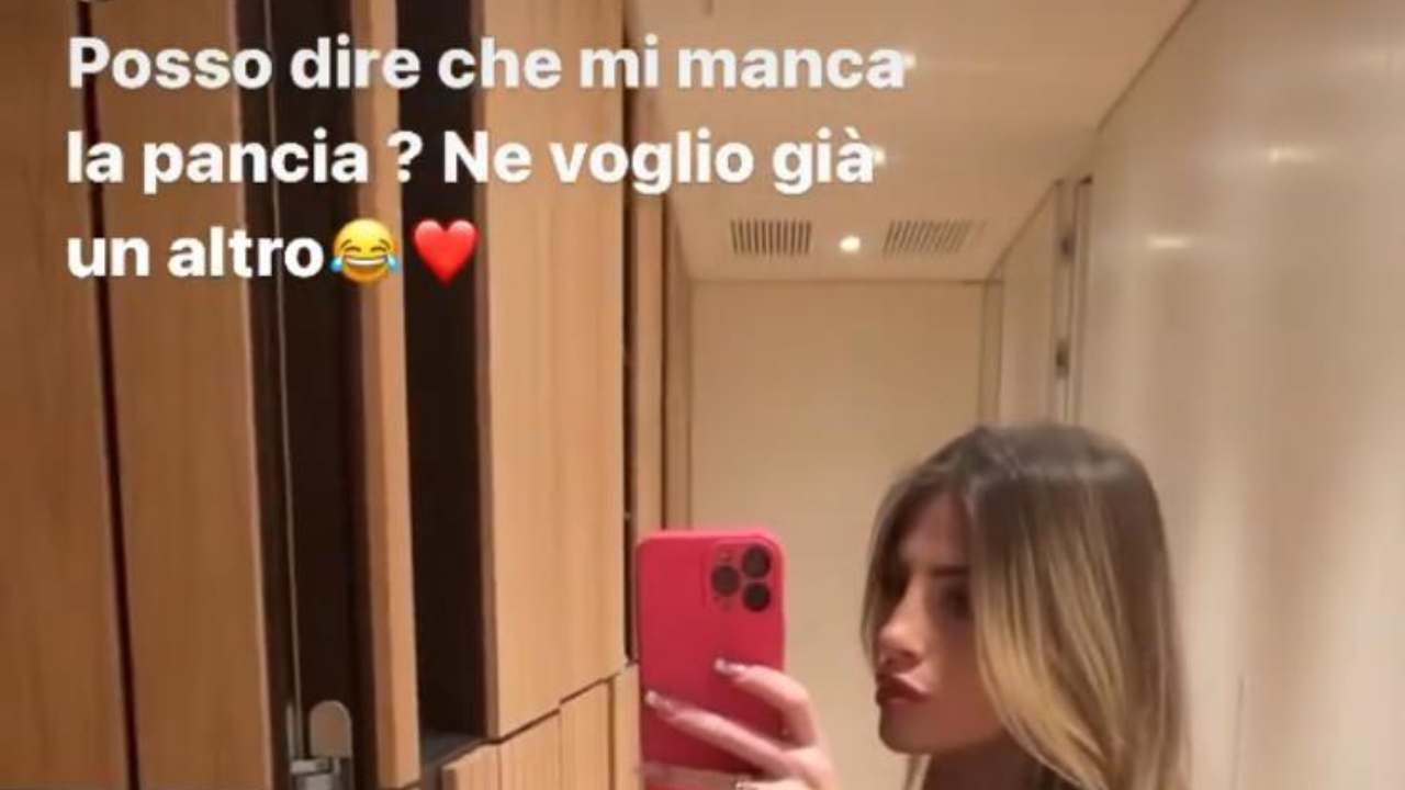 Chiara Nasti vuole un altro figlio