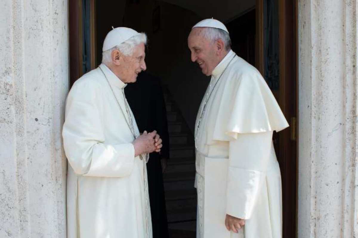 Bergoglio e Ratzinger