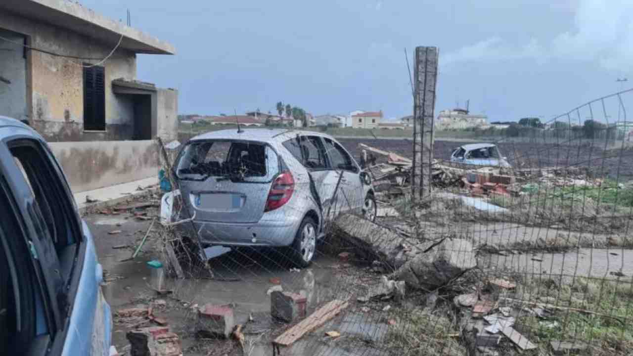 Il maltempo si abbatte su Crotone