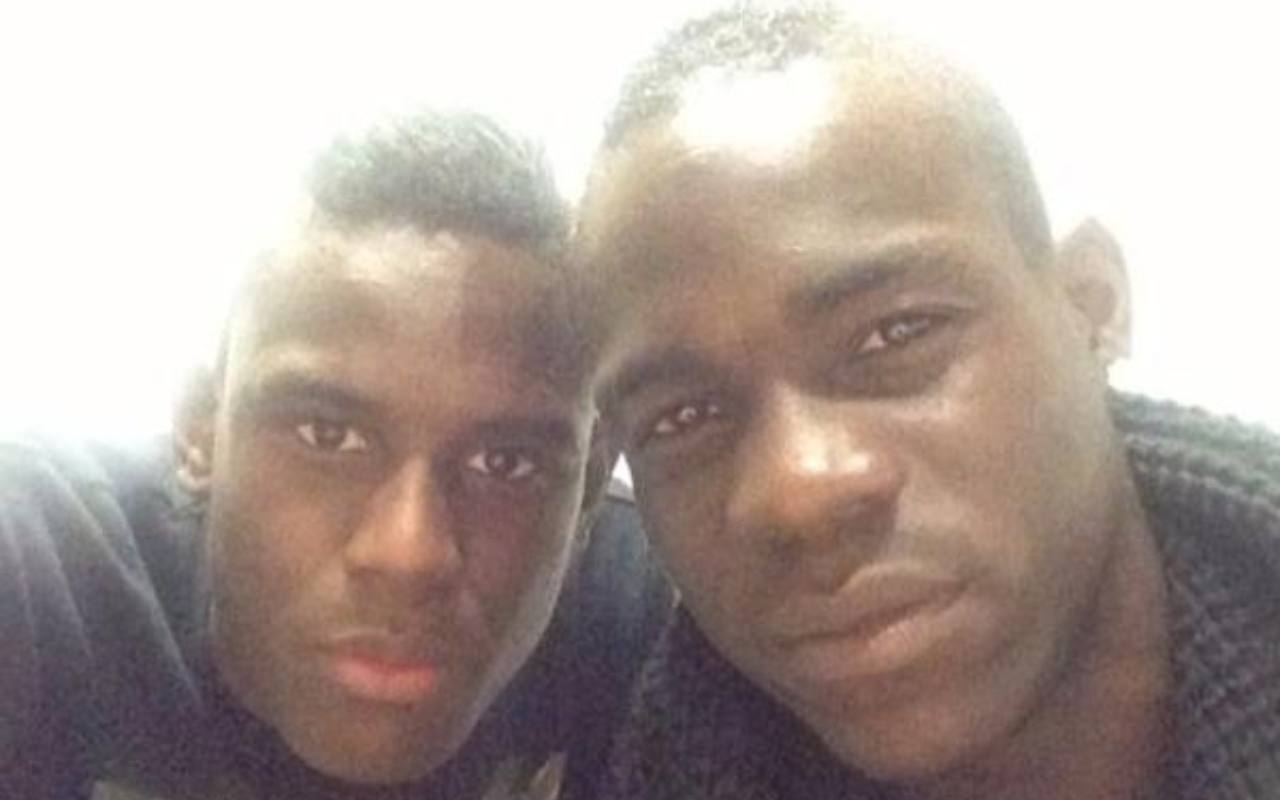 Enock e Mario Balotelli