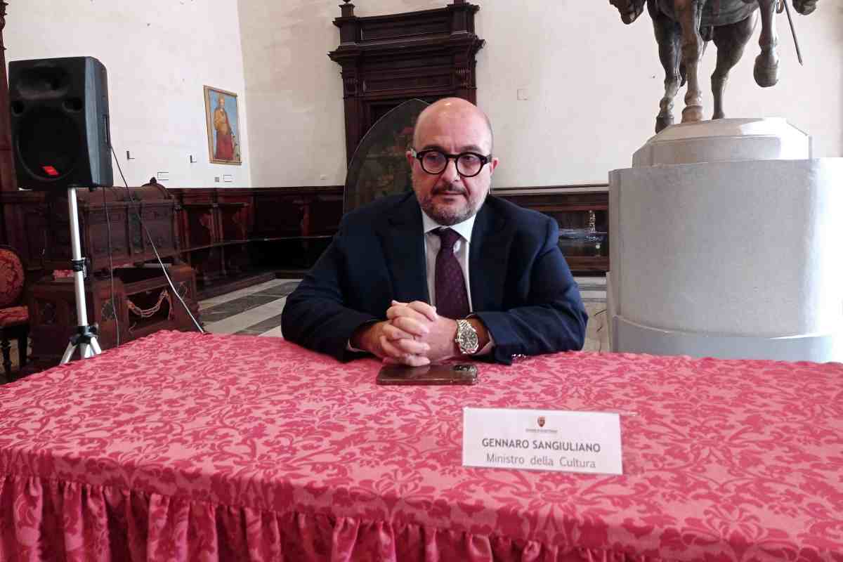 Intervista al ministro Gennaro Sangiuliano