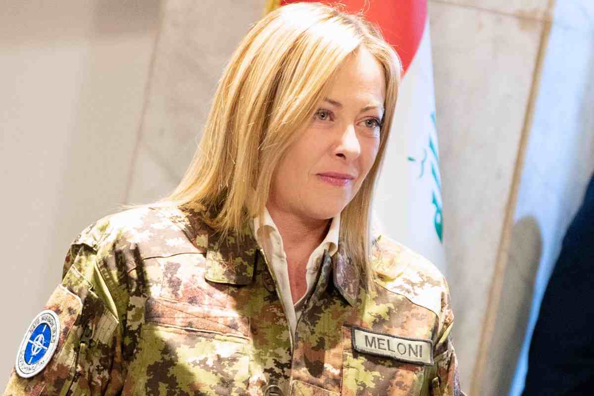 Giorgia Meloni arrivata a Baghdad