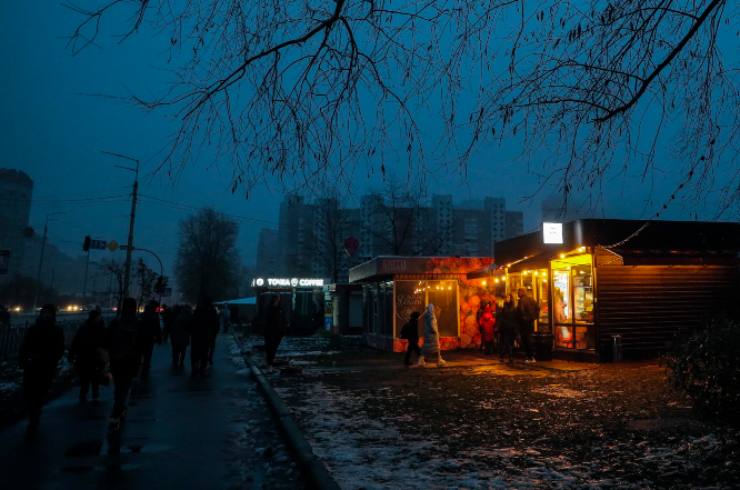 A Kiev 1/3 dei cittadini non ha acqua e riscaldamento