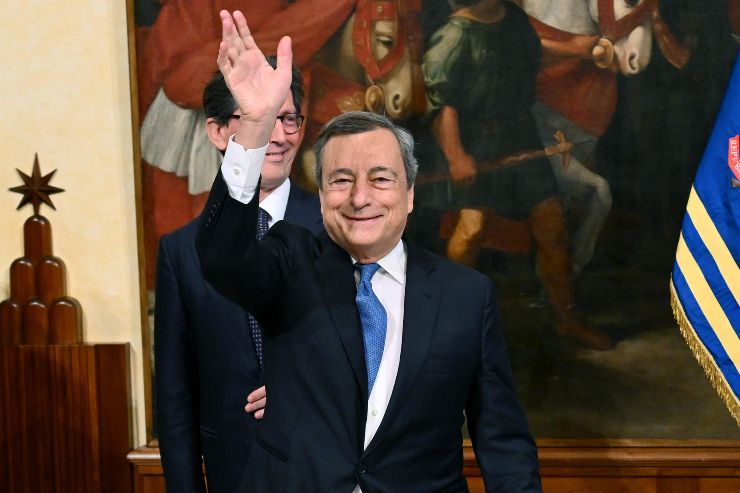 Mario Draghi rilascia una intervista